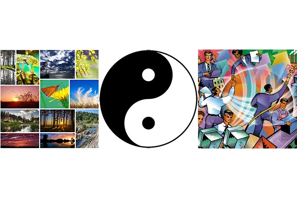 The Yin and Yang Spiritual & Corporate Balance